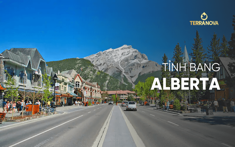 Alberta là tỉnh bang phía Tây Canada, giáp British Columbia và Saskatchewan, có diện tích khoảng 600.000 km² và nổi tiếng với ngành nông nghiệp phát triển nhờ sự kết hợp giữa địa hình núi non và những cánh đồng lúa mì rộng lớn.