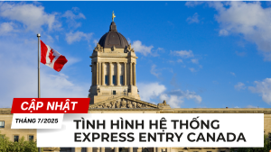 Cập nhật Tháng 7/2025: Tình hình hệ thống Express Entry Canada
