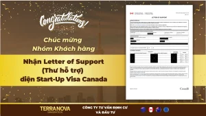 Chúc mừng khách hàng nhận Letter of Support từ York Angel Investors theo diện Start-Up Visa