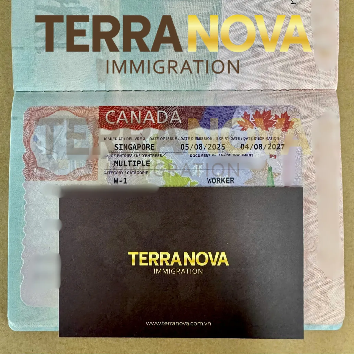 Hình ảnh khách hàng định cư Canada thành công theo chương trình Đề cử Tỉnh bang Newfoundland với sự đồng hành cùng TerraNova
