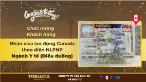 Chúc mừng khách hàng thành công định cư Canada theo diện NLPNP – Ngành Y tế (Điều dưỡng)