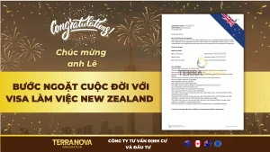Bước ngoặt lớn trong cuộc đời anh Lê: Đặt chân tới New Zealand với visa làm việc cùng TerraNova