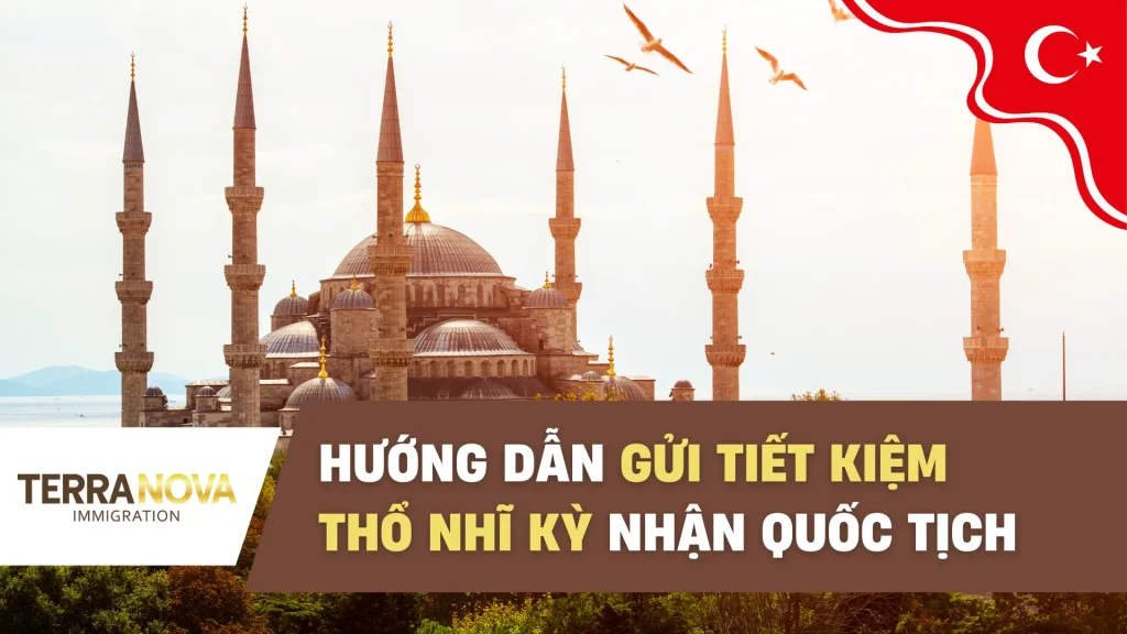 Gửi tiết kiệm Thổ Nhĩ Kỳ nhận quốc tịch – Giải pháp an toàn, nhanh chóng cho cả gia đình