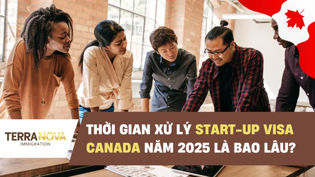 Start-up Visa Canada không chỉ mang đến cơ hội định cư lâu dài cho doanh nhân quốc tế, mà còn là cánh cửa để hiện thực hóa những ý tưởng kinh doanh sáng tạo tại một trong những nền kinh tế phát triển hàng đầu thế giới. Bên cạnh điều kiện tham gia và quy trình nộp hồ sơ, yếu tố được nhiều nhiều ứng viên quan tâm chính là thời gian xử lý Start-up Visa 2025 mất bao lâu và những yếu tố nào có thể ảnh hưởng đến tiến độ xét duyệt. Với kinh nghiệm tư vấn chuyên sâu, TerraNova sẽ giúp bạn nắm rõ toàn bộ quy trình, mốc thời gian trung bình cũng như cách chuẩn bị hồ sơ hiệu quả để rút ngắn hành trình đến Canada. Start-up Visa Canada là gì? Ai có thể tham gia? Start-up Visa (SUV) Canada là chương trình định cư cấp liên bang được Chính phủ Canada chính thức triển khai, không phải dạng thử nghiệm hay tạm thời. Đây là sáng kiến do Bộ Di trú, Tị nạn và Quốc tịch Canada (IRCC) phát triển, nhằm thu hút các doanh nhân quốc tế có ý tưởng đổi mới sáng tạo và mong muốn khởi nghiệp tại Canada. Điểm đặc biệt của SUV là không phân biệt theo tỉnh bang hay vùng lãnh thổ. Một khi được chấp thuận, ứng viên cùng gia đình sẽ được định cư dài hạn với tư cách Thường Trú Nhân (PR), hưởng trọn vẹn quyền lợi như người bản xứ. Khác với quan niệm phổ biến rằng chỉ những doanh nhân “giàu có” mới có thể định cư, Start-up Visa mở ra cơ hội cho nhiều nhóm ứng viên đa dạng: Người trẻ có chuyên môn vững vàng, đang làm việc trong các lĩnh vực công nghệ, giáo dục, y tế, nông nghiệp, thương mại điện tử, sản xuất bền vững… Freelancer hoặc chủ các start-up nhỏ tại Việt Nam đang tìm kiếm môi trường phát triển quốc tế. Nhóm đồng sáng lập (co-founder) từ 2–5 người muốn cùng nhau khởi nghiệp tại Canada. Người chưa từng sở hữu doanh nghiệp, nhưng có ý tưởng đổi mới mang tính ứng dụng và tiềm năng mở rộng toàn cầu. Điểm chung của những hồ sơ thành công là tư duy xây dựng, tinh thần học hỏi và khả năng nhìn ra tiềm năng phát triển trong một môi trường minh bạch, công bằng và khuyến khích đổi mới như Canada. Start-up Visa Canada là gì? Ai có thể tham gia chương trình này? Quy trình nộp hồ sơ Start-up Visa Bước 1: Tư vấn và thẩm định hồ sơ cùng TerraNova Trước hết, hồ sơ của bạn sẽ được đánh giá toàn diện về kinh nghiệm làm việc, nền tảng học vấn, khả năng tiếng Anh và năng lực cá nhân. Việc thẩm định kỹ lưỡng giúp xác định mức độ phù hợp với chương trình SUV, đồng thời chỉ ra hướng đi tối ưu nếu cần điều chỉnh. Bước 2: Ký hợp đồng và xây dựng ý tưởng Khi đã được xác nhận đủ điều kiện, bạn sẽ ký hợp đồng dịch vụ chính thức. Song song đó, chuyên gia của TerraNova sẽ đồng hành trong quá trình phát triển và hoàn thiện ý tưởng kinh doanh – yếu tố mang tính quyết định đối với sự thành công của hồ sơ. Lưu ý: Dù bạn đã có sẵn ý tưởng hay chưa, đội ngũ tư vấn vẫn sẽ hỗ trợ điều chỉnh, hoàn thiện hoặc đề xuất phương án phù hợp với yêu cầu của các tổ chức chỉ định tại Canada. Bước 3: Phỏng vấn & đào tạo với tổ chức chỉ định Ứng viên sẽ được kết nối với một trong các tổ chức chỉ định của Chính phủ Canada (quỹ đầu tư mạo hiểm, nhà đầu tư thiên thần, vườn ươm doanh nghiệp…). Tại đây, bạn tham gia đào tạo, phỏng vấn và trình bày ý tưởng để thuyết phục tổ chức cấp Letter of Support (LOS) – Thư hỗ trợ chính thức. Bước 4: Nhận LOS và nộp hồ sơ định cư Sau khi được chấp thuận, bạn sẽ nhận LOS – tài liệu bắt buộc để nộp hồ sơ xin Thường Trú tại IRCC (Sở Di trú Canada). Song song đó, bạn có thể nộp đơn xin Work Permit để sớm sang Canada triển khai dự án trong khi chờ kết quả xét duyệt PR. Bước 5: Triển khai kế hoạch kinh doanh Dù vẫn ở Việt Nam hay đã sang Canada theo Work Permit, bạn cần tiếp tục phát triển kế hoạch kinh doanh theo đúng cam kết đã trình bày. Đây vừa là yêu cầu bắt buộc của chương trình, vừa là minh chứng cho nỗ lực thực sự trong việc xây dựng doanh nghiệp. Bước 6: Nhận Thường Trú Nhân – Cánh cửa mới cho cả gia đình Khi hồ sơ được IRCC chấp thuận, bạn và gia đình sẽ chính thức trở thành Thường Trú Nhân Canada (PR). Từ đây, cả nhà có quyền sinh sống, học tập, làm việc lâu dài và mở ra cơ hội nhập quốc tịch sau khi đáp ứng điều kiện cư trú. Quy trình nộp hồ sơ Start-up Visa Thời gian xử lý hồ sơ Start-up Visa năm 2025 Theo quy trình trên, chương trình Start-up Visa Canada có thể kéo dài khoảng 8 quý (24 tháng), bao gồm các bước triển khai dự án và báo cáo tiến độ cho IRCC. Tuy nhiên, trên thực tế, ứng viên cần tính thêm thời gian chuẩn bị và nộp hồ sơ xin Letter of Support từ tổ chức bảo trợ (3–6 tháng), cộng với thời gian IRCC xét duyệt hồ sơ định cư (12–16 tháng). Vì vậy, tổng hành trình để hoàn tất và nhận Thường Trú Nhân (PR) có thể rơi vào khoảng 30–36 tháng (2,5–3 năm). Tuy nhiên, ứng viên cũng cần lưu ý rằng thời gian xử lý hồ sơ có thể thay đổi tùy từng giai đoạn và khối lượng hồ sơ mà IRCC tiếp nhận. Trên website chính thức, IRCC hiện công bố thời gian xét duyệt trung bình cho diện Start-up Visa vào khoảng 40–41 tháng trong năm 2025 hiện nay. So với các diện định cư khác, Start-up Visa thường mất nhiều thời gian hơn do: Tuân thủ lộ trình quản lý và triển khai dự án kinh doanh. Chứng minh và kiểm chứng ý tưởng khởi nghiệp. Xác minh tính hợp lệ của thư hỗ trợ từ các tổ chức chỉ định. Đáp ứng yêu cầu minh bạch và khả năng thực thi của dự án. Ứng viên có thể tham khảo mẫu lộ trình quản lý dự án chi tiết do TerraNova cung cấp, trải dài từ năm thứ nhất đến năm thứ ba. Lộ trình này được thiết kế bám sát yêu cầu của Bộ Di trú Canada (IRCC), giúp doanh nghiệp tham gia định cư Canada theo diện Start-up Visa chủ động quản lý các cột mốc quan trọng, tối ưu hiệu quả trong cả hành trình khởi nghiệp và di trú. >>> XEM MẪU LỘ TRÌNH QUẢN LÝ DỰ ÁN START-UP VISA CANADA TẠI ĐÂY Những yếu tố ảnh hưởng đến thời gian xét duyệt Thời gian xử lý hồ sơ Start-up Visa không cố định mà có thể dao động tùy vào nhiều yếu tố. Dưới đây là những khía cạnh quan trọng có tác động trực tiếp đến tiến độ xét duyệt: Chất lượng hồ sơ nộp ban đầu Một bộ hồ sơ được chuẩn bị đầy đủ, minh bạch và đúng chuẩn sẽ giúp quy trình diễn ra nhanh hơn, giảm nguy cơ bị IRCC yêu cầu bổ sung. Ngược lại, nếu hồ sơ còn thiếu sót, không rõ ràng hoặc sai thông tin, thời gian xử lý có thể kéo dài thêm nhiều tháng. Độ tin cậy của thư hỗ trợ (Letter of Support – LOS) Thư hỗ trợ từ các tổ chức chỉ định uy tín (vườn ươm doanh nghiệp, quỹ đầu tư, nhà đầu tư thiên thần) có vai trò rất quan trọng. LOS từ các tổ chức có bề dày kinh nghiệm và được IRCC đánh giá cao sẽ giúp hồ sơ được xem xét thuận lợi, ít rủi ro bị thẩm định lại. Khối lượng hồ sơ tại IRCC Thời gian xử lý hồ sơ tại IRCC (Cơ quan Di trú, Người tị nạn và Quốc tịch Canada) không chỉ phụ thuộc vào quy trình tiêu chuẩn mà còn bị ảnh hưởng bởi khối lượng hồ sơ nộp vào cùng thời điểm. Trong những giai đoạn cao điểm, khi số lượng đơn nộp tăng đột biến, thời gian xét duyệt thực tế có thể kéo dài hơn so với mức trung bình mà IRCC công bố. Ngoài ra, thời gian xét duyệt hồ sơ cũng thay đổi tùy theo thời điểm và từng diện định cư cụ thể. Ví dụ, với diện Start-up Visa (SUV), ứng viên có thể chủ động kiểm tra thời gian xử lý cập nhật trên website chính thức của chính phủ Canada. Hiện tại, thời gian xét duyệt trung bình cho diện SUV trong năm 2025 được công bố là 40–41 tháng. Để nắm rõ thời gian xét duyệt cập nhật mới nhất, ứng viên có thể kiểm tra trực tiếp trên website chính thức của Chính phủ Canada tại đây: https://www.canada.ca/en/immigration-refugees-citizenship/services/application/check-processing-times.html Ứng viên có thể kiểm tra thời gian xét duyệt diện định cư Canada thông qua trang web chính thức của chính phủ Canada Kết quả kiểm tra y tế và an ninh Ứng viên và gia đình phải trải qua kiểm tra sức khỏe và lý lịch tư pháp. Nếu phát sinh vấn đề về bệnh lý nghiêm trọng, an toàn cộng đồng hoặc hồ sơ an ninh cần xác minh kỹ lưỡng, quy trình xét duyệt sẽ kéo dài đáng kể. Yếu tố quốc tịch và khu vực nộp hồ sơ Mỗi quốc gia có số lượng hồ sơ khác nhau, dẫn đến áp lực xử lý của IRCC không đồng nhất. Ví dụ, ứng viên đến từ những quốc gia có lượng hồ sơ lớn có thể phải chờ lâu hơn so với các quốc gia ít hồ sơ. Ngoài ra, trung tâm xử lý hồ sơ ở từng khu vực cũng có ảnh hưởng đến thời gian phản hồi. Những yếu tố ảnh hưởng đến thời gian xét duyệt Start-Up Visa Canada Lưu ý chuẩn bị hồ sơ để rút ngắn thời gian xử lý Để giúp ứng viên tránh tình trạng hồ sơ Start-up Visa Canada bị trì hoãn trong quá trình xét duyệt, đồng thời nâng cao khả năng được chấp thuận nhanh chóng, TerraNova tổng hợp và chia sẻ 5 lưu ý quan trọng mà mỗi ứng viên cần nên quan tâm ngay từ bước chuẩn bị. Chuẩn bị kế hoạch kinh doanh rõ ràng, chi tiết và có tính khả thi Kế hoạch kinh doanh là “linh hồn” của hồ sơ Start-up Visa. IRCC và tổ chức chỉ định sẽ xem xét kỹ lưỡng về tính thực tế, khả năng triển khai và tiềm năng mở rộng toàn cầu của ý tưởng. Chính vì vậy, bạn cần trình bày cụ thể mô hình kinh doanh, chiến lược phát triển, nguồn vốn, phân tích thị trường và dự báo tài chính. Một bản kế hoạch rõ ràng sẽ giúp tăng độ tin cậy và rút ngắn thời gian thẩm định. Đảm bảo hồ sơ cá nhân minh bạch và hợp lệ Mọi giấy tờ cá nhân như hộ chiếu, bằng cấp, chứng chỉ, giấy lý lịch tư pháp, chứng minh tài chính đều phải hợp lệ và nhất quán. Nếu hồ sơ có sai lệch hoặc thiếu sót, IRCC sẽ yêu cầu bổ sung, kéo dài thời gian xử lý. Việc chuẩn bị đầy đủ và trung thực ngay từ đầu sẽ giúp quy trình xét duyệt suôn sẻ hơn. Làm việc với tổ chức chỉ định uy tín Các tổ chức được Chính phủ Canada chỉ định (vườn ươm doanh nghiệp, quỹ đầu tư mạo hiểm, nhà đầu tư thiên thần) có vai trò cấp Letter of Support (LOS). Khi hợp tác với tổ chức uy tín và giàu kinh nghiệm, bạn không chỉ tăng cơ hội nhận LOS nhanh chóng, mà còn giảm rủi ro bị thẩm định lại từ IRCC. Đáp ứng yêu cầu ngôn ngữ ngay từ đầu Ứng viên cần chuẩn bị kết quả thi ngôn ngữ hợp lệ (IELTS hoặc CELPIP đối với tiếng Anh, TCF hoặc TEF đối với tiếng Pháp). Điểm số ngôn ngữ không chỉ là điều kiện cần mà còn thể hiện năng lực hòa nhập và triển khai kinh doanh tại Canada. Nếu chuẩn bị sẵn chứng chỉ, bạn sẽ tránh được việc hồ sơ bị trì hoãn do thiếu bằng chứng năng lực ngoại ngữ. Sử dụng dịch vụ tư vấn định cư chuyên nghiệp Quy trình nộp hồ sơ SUV gồm nhiều bước phức tạp, dễ xảy ra sai sót nếu tự chuẩn bị. Làm việc với đơn vị tư vấn uy tín sẽ giúp bạn được hướng dẫn từ khâu xây dựng ý tưởng, chuẩn bị giấy tờ, kết nối tổ chức chỉ định cho đến nộp hồ sơ. Điều này không chỉ giảm thiểu rủi ro mà còn giúp tiết kiệm đáng kể thời gian chờ đợi. Lưu ý chuẩn bị hồ sơ để rút ngắn thời gian xử lý Kết luận Thời gian xử lý start-up visa 2025 có thể kéo dài từ 31 đến 36 tháng, nhưng nếu chuẩn bị hồ sơ kỹ lưỡng và chọn lộ trình phù hợp, ứng viên hoàn toàn có thể rút ngắn thời gian và nâng cao tỷ lệ thành công. Đây là con đường lý tưởng cho những doanh nhân có khát vọng khởi nghiệp tại môi trường quốc tế năng động, đồng thời mang lại cơ hội định cư lâu dài cho cả gia đình tại Canada. TerraNova – Đơn vị chuyên gia trong định cư diện Start-up Visa Canada Với kinh nghiệm chuyên sâu trong lĩnh vực tư vấn định cư diện doanh nhân, TerraNova được biết đến là đơn vị đồng hành uy tín của nhiều khách hàng trên hành trình chinh phục Start-up Visa Canada. Không chỉ dừng lại ở việc định hướng chiến lược và hoàn thiện hồ sơ, TerraNova đã trực tiếp hỗ trợ thành công nhóm khách hàng nhận được Letter of Support từ York Angel Investors, một trong những tổ chức đầu tư thiên thần (Angel Investor) danh tiếng tại Canada, nằm trong danh sách Designated Organizations do IRCC công nhận. Thành công này một lần nữa khẳng định năng lực của TerraNova trong việc kết nối khách hàng với các tổ chức chỉ định uy tín, đồng thời mở ra cánh cửa định cư Canada bền vững cho nhiều doanh nhân quốc tế. Thời gian xử lý Start-up Visa Canada năm 2025 là bao lâu?