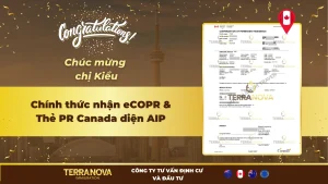 Câu chuyện thành công của chị Kiều – Chính thức nhận eCOPR và Thẻ PR Canada theo chương trình AIP tại tỉnh bang Nova Scotia
