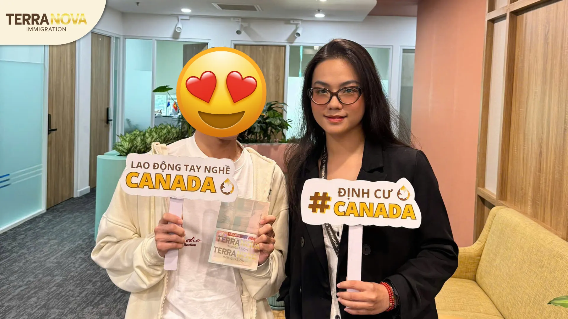 Anh Tran cảm thấy an tâm khi có đơn vị định cư uy tín TerraNova đồng hành cùng mình trên hành trình này