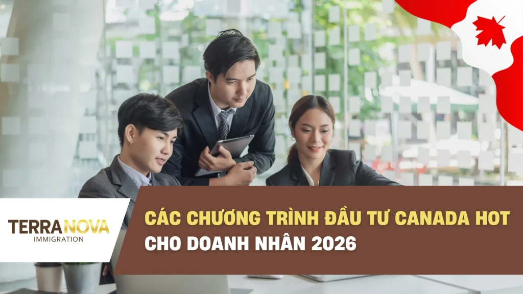 Các chương trình Đầu tư Canada HOT cho Doanh nhân 2026