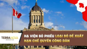Hạ viện bỏ phiếu loại bỏ đề xuất hạn chế quyền công dân trong chính sách định cư Canada