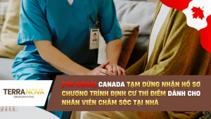 [TIN NÓNG] CANADA TẠM DỪNG NHẬN HỒ SƠ CHƯƠNG TRÌNH ĐỊNH CƯ THÍ ĐIỂM DÀNH CHO NHÂN VIÊN CHĂM SÓC TẠI NHÀ