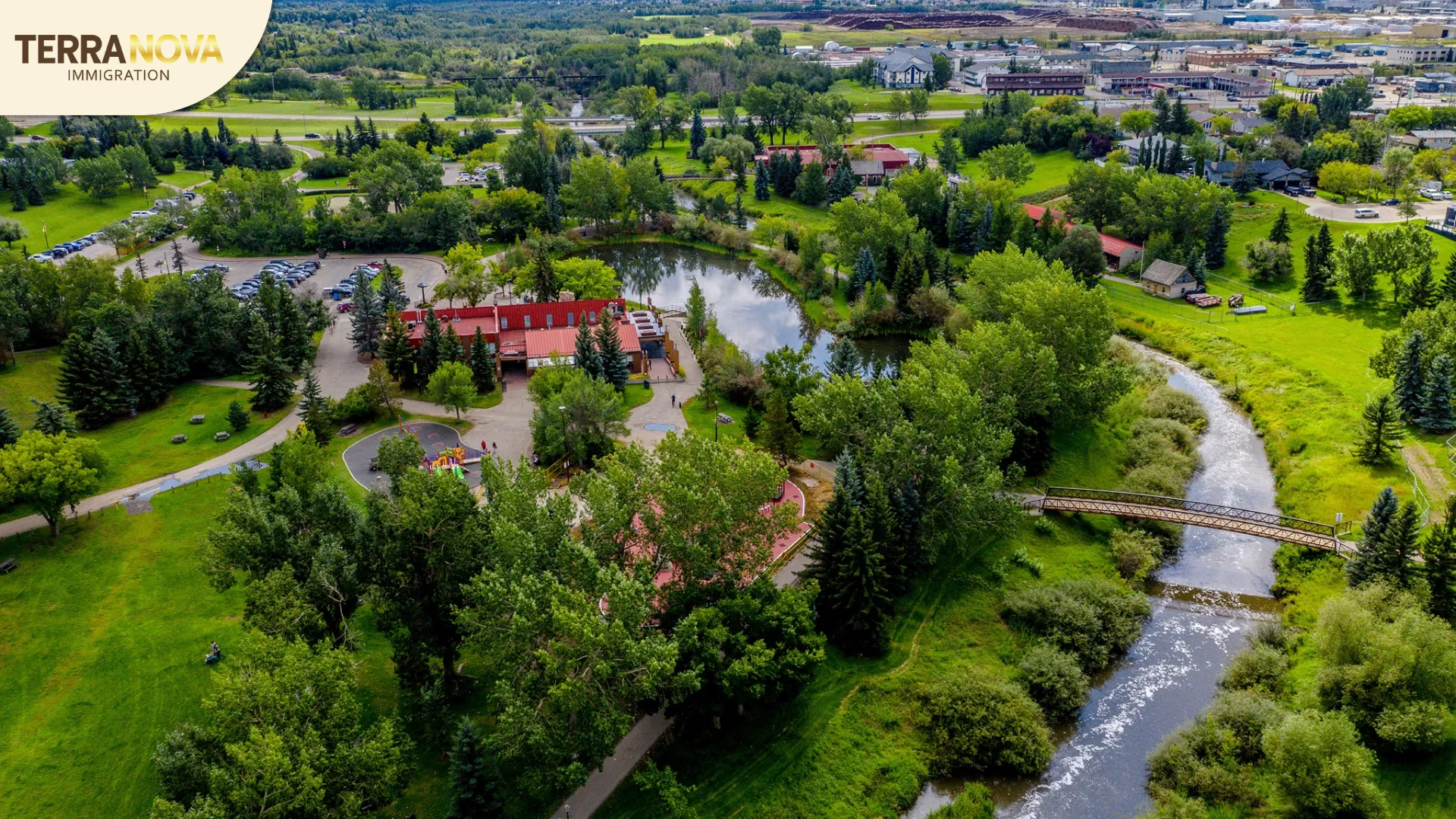 Thành phố Grande Prairie là trung tâm thương mại và đô thị lớn nhất vùng Peace Region, Tây Bắc tỉnh bang Alberta, Canada