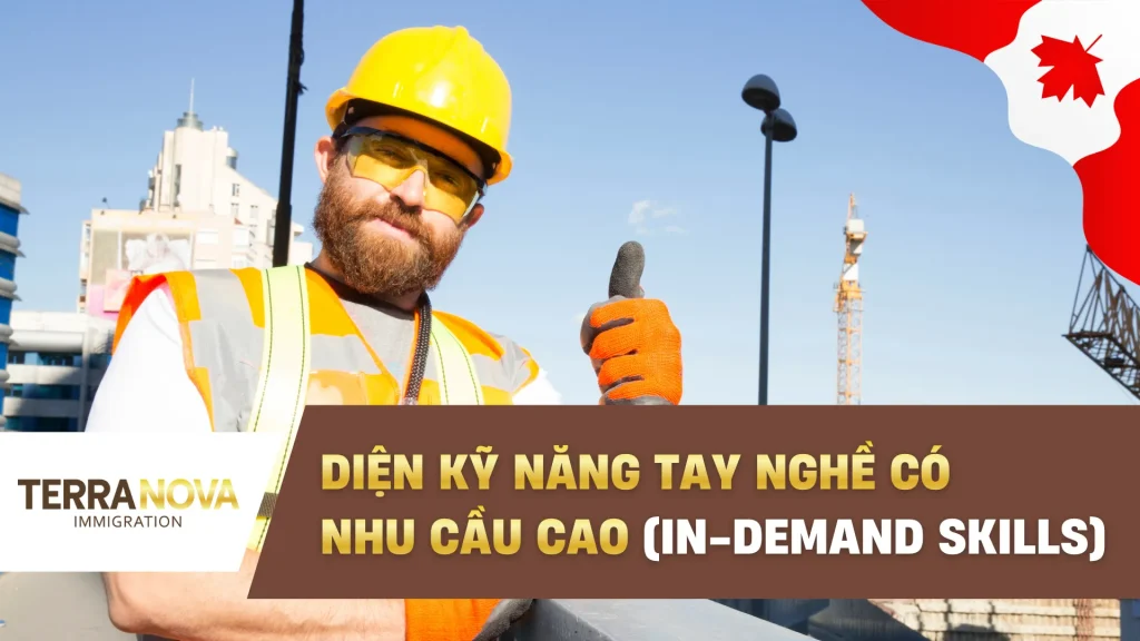 Diện Kỹ Năng Tay Nghề Có Nhu Cầu Cao (In-Demand Skills): Chương trình Đề Cử Tỉnh Bang Ontario – OINP)