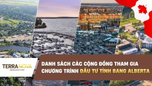 Giới thiệu các cộng đồng đủ điều kiện tham gia Chương trình Đầu Tư Tỉnh Bang Alberta – Rural Entrepreneur Stream