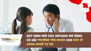 Quy định mới của Ontario mở rộng cơ hội Thường Trú Nhân cho Bác sĩ hành nghề tự do