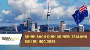 Chính sách định cư New Zealand sau du học 2026