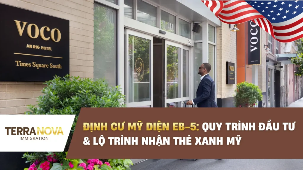 Khách sạn VOCO Times Square – Dự án EB-5 tại trung tâm New York dành cho nhà đầu tư định cư Mỹ