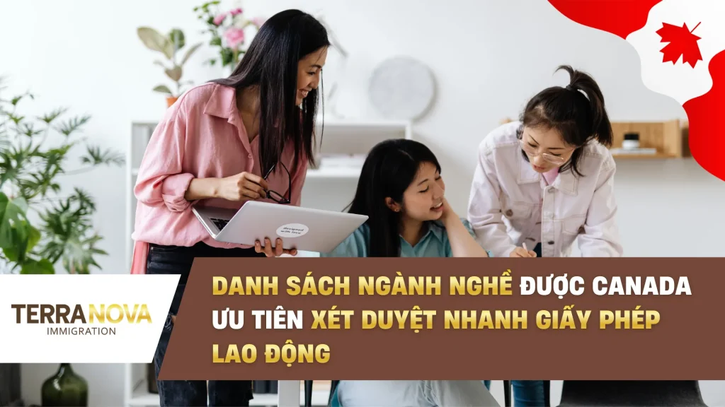 Danh sách ngành nghề được Canada ưu tiên xét duyệt nhanh Giấy Phép Lao Động từ tháng 02-2026