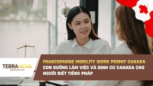 Francophone Mobility Work Permit Canada: Con đường làm việc và định cư Canada cho người biết tiếng Pháp