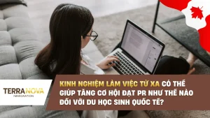 Kinh nghiệm làm việc từ xa có thể giúp tăng cơ hội đạt PR như thế nào đối với du học sinh quốc tế?