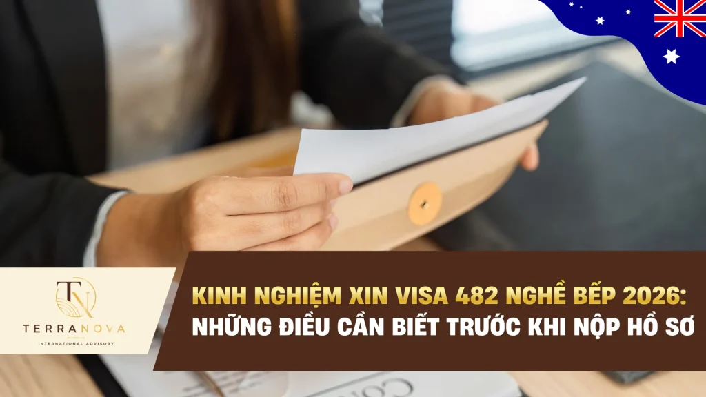 Kinh nghiệm xin visa 482 nghề bếp 2026: Những điều cần biết trước khi nộp hồ sơ