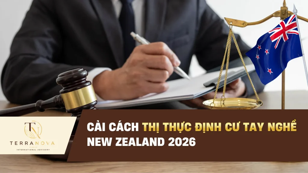 Cải cách thị thực định cư tay nghề New Zealand 2026