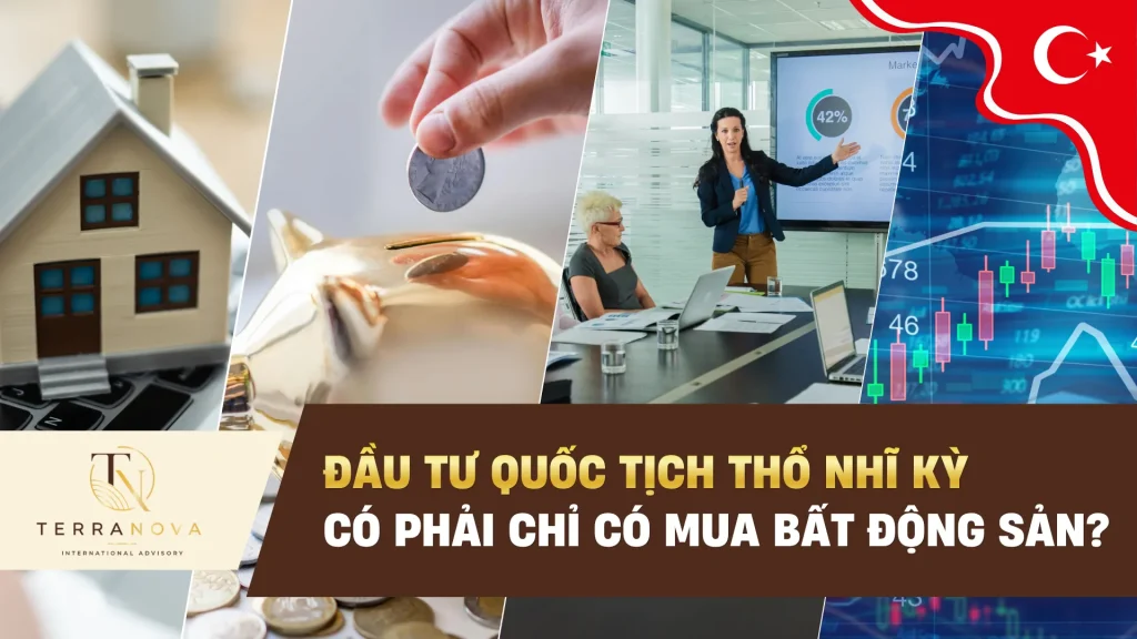 Đầu tư Quốc tịch Thổ Nhĩ Kỳ có phải chỉ có mua bất động sản?