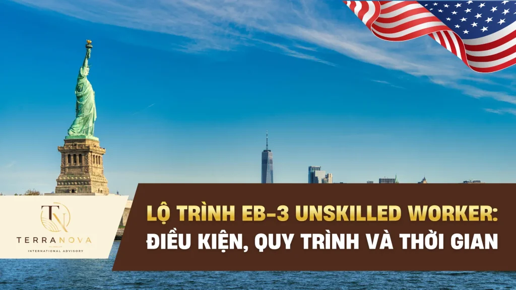 Lộ trình EB-3 Unskilled Worker: Điều kiện, quy trình và thời gian