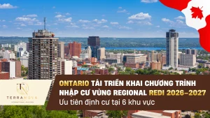 Ontario tái triển khai chương trình nhập cư vùng Regional - REDI 2026–2027, ưu tiên định cư tại 6 khu vực