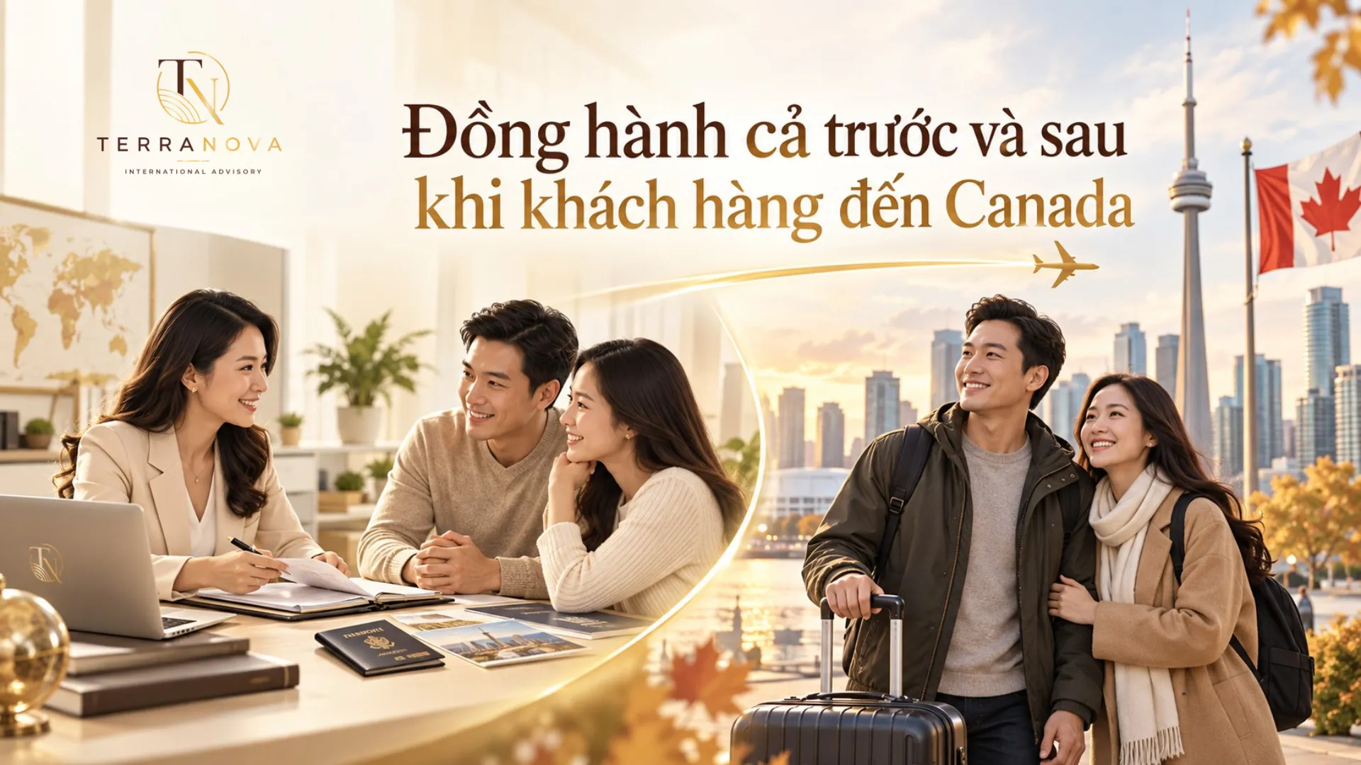 Công ty tư vấn đầu tư định cư Canada uy tín tại TP.HCM Terra Nova đồng hành cùng khách hàng từ giai đoạn chuẩn bị hồ sơ đến khi ổn định cuộc sống tại Canada, với các hỗ trợ thiết thực về an cư và hòa nhập.