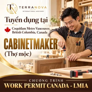 TUYỂN DỤNG QUẢN LÝ NHÀ HÀNG | Làm việc tại Coquitlam Metro Vancouver, British Columbia, Canada