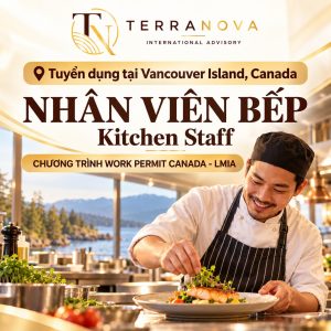 TUYỂN DỤNG NHÂN VIÊN BẾP | Làm việc tại Vancouver Island, BC, Canada