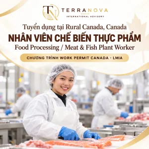TUYỂN DỤNG NHÂN VIÊN CHẾ BIẾN THỰC PHẨM
