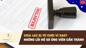 Visa 482 bị từ chối vì sao? Những lỗi hồ sơ ứng viên cần tránh