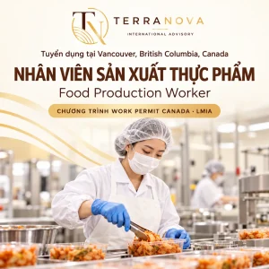 Tuyển dụng Nhân viên sản xuất thực phẩm 